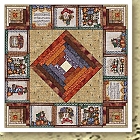 Herbstdecke Dianna Marcum Vogelscheuchen